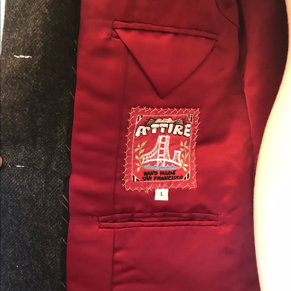 Hand-Tailored Custom Wool Coat - image 8